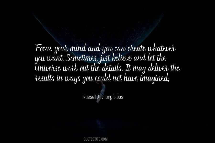 Russell Anthony Gibbs Quotes #1434483