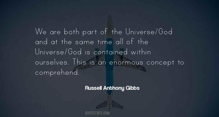 Russell Anthony Gibbs Quotes #1696063