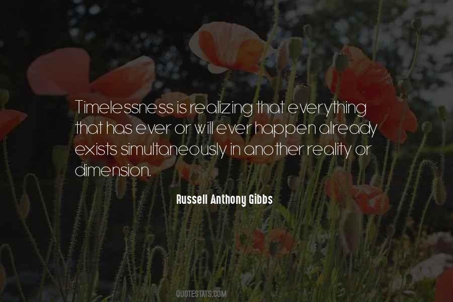 Russell Anthony Gibbs Quotes #894757