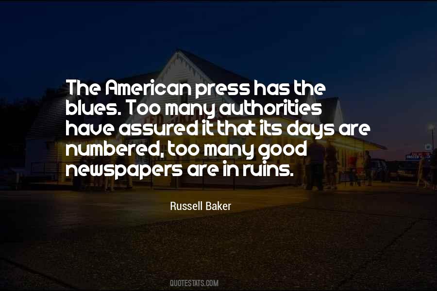 Russell Baker Quotes #1169777