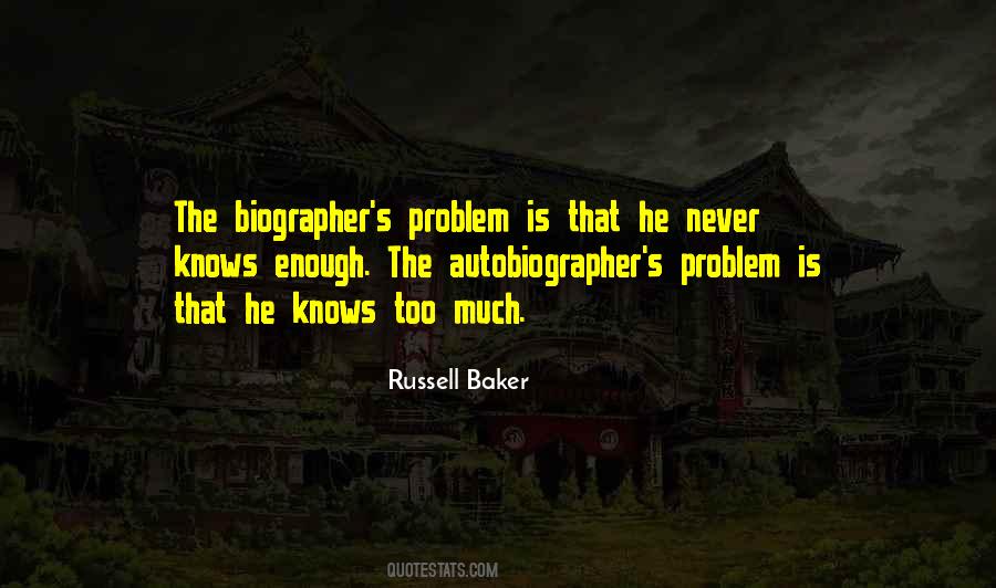 Russell Baker Quotes #385588