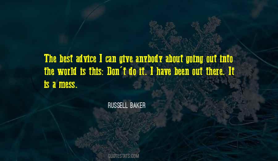 Russell Baker Quotes #622024