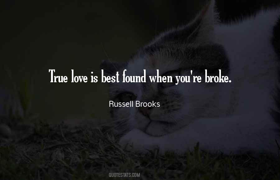 Russell Brooks Quotes #1040263