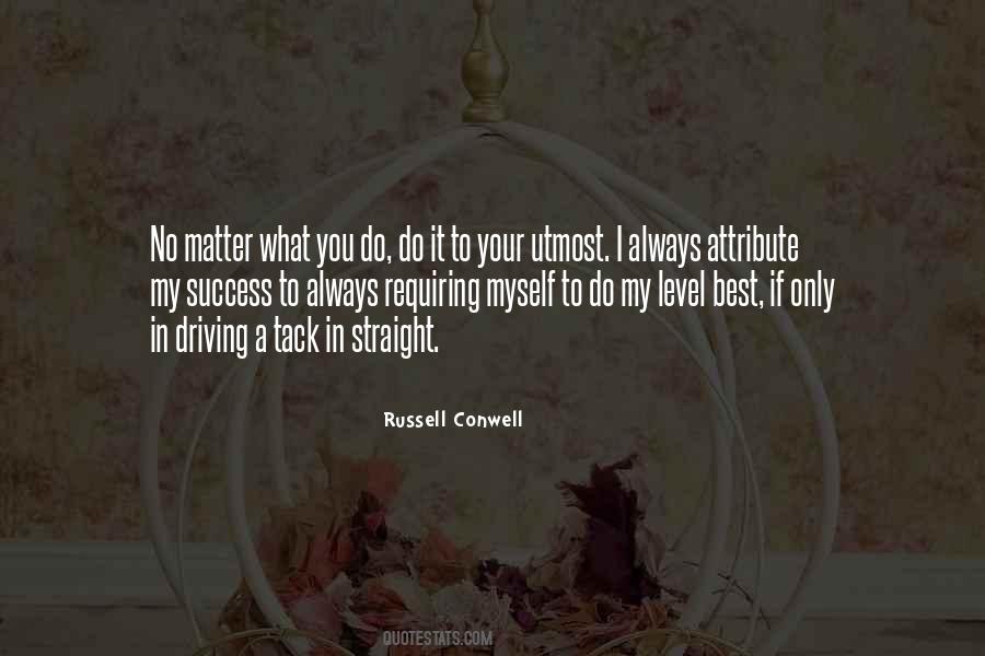 Russell Conwell Quotes #467461