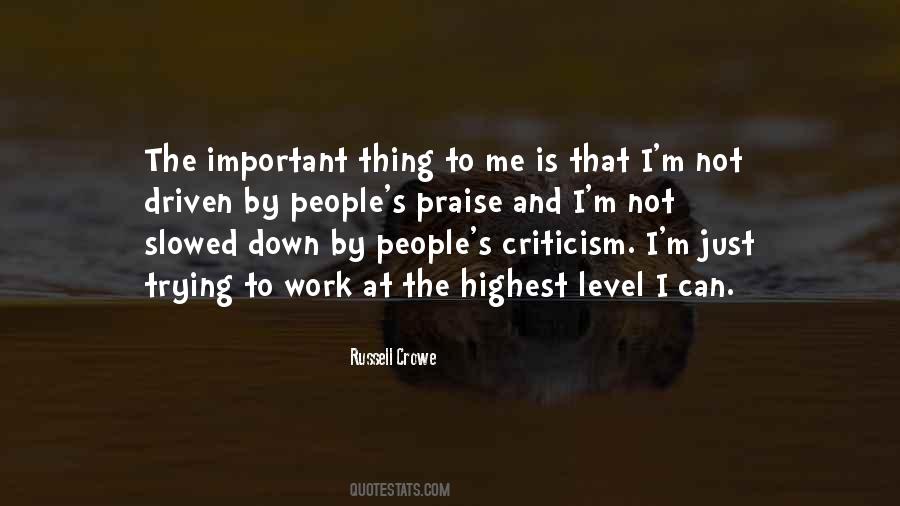 Russell Crowe Quotes #878190