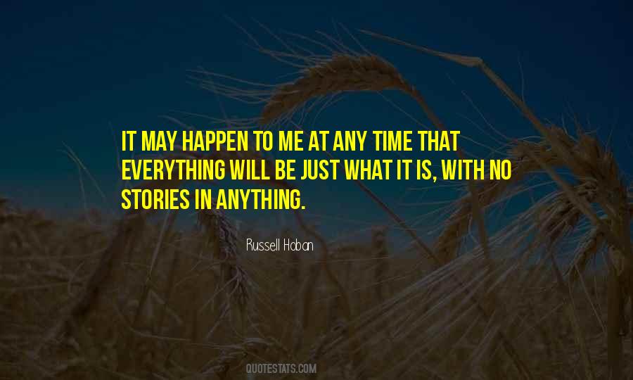 Russell Hoban Quotes #1168600