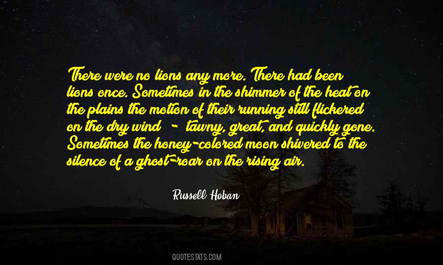 Russell Hoban Quotes #1546466