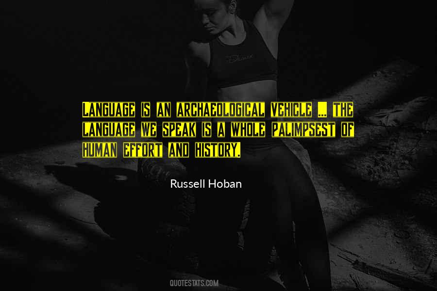 Russell Hoban Quotes #1602258
