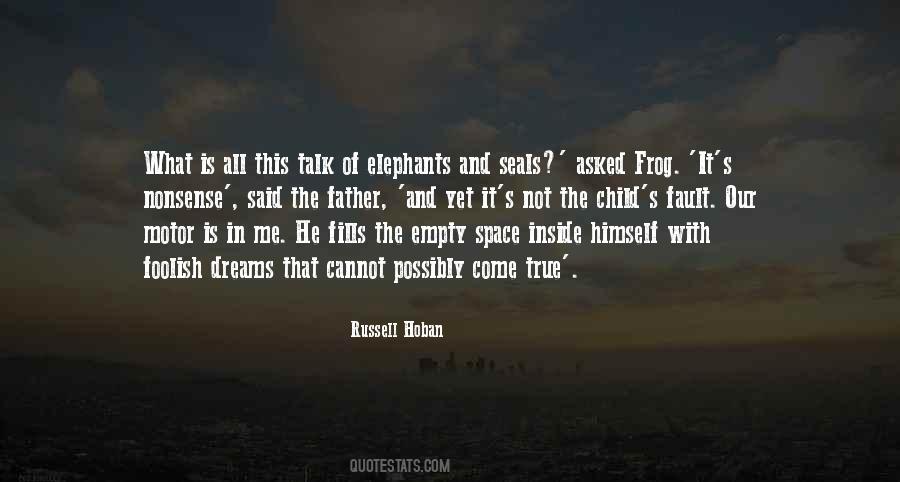 Russell Hoban Quotes #1826871