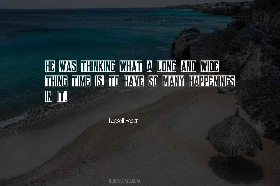 Russell Hoban Quotes #465375