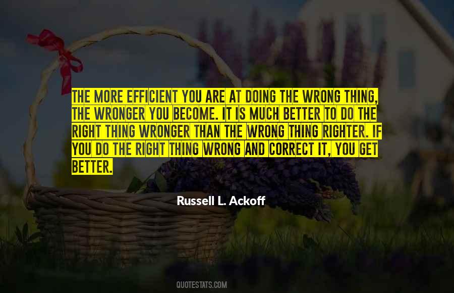 Russell L. Ackoff Quotes #26326