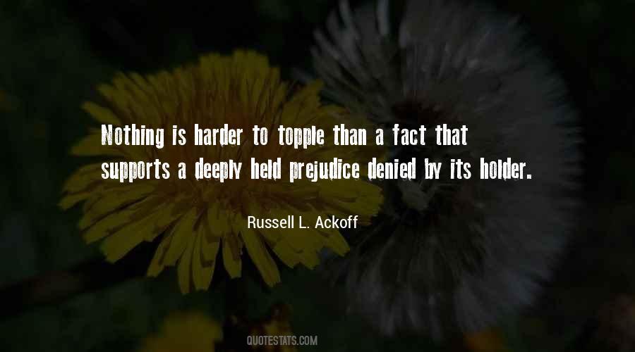 Russell L. Ackoff Quotes #813875