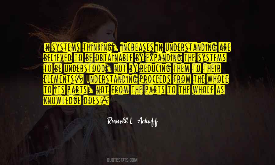 Russell L. Ackoff Quotes #872802