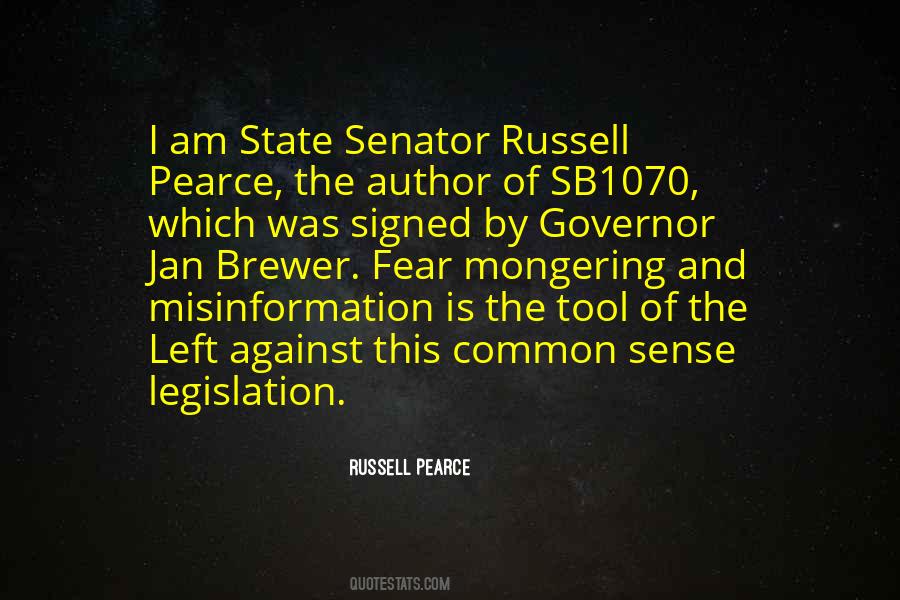 Russell Pearce Quotes #858847