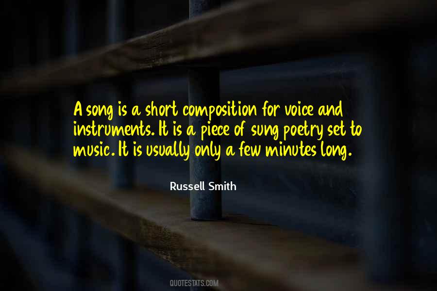 Russell Smith Quotes #1326878