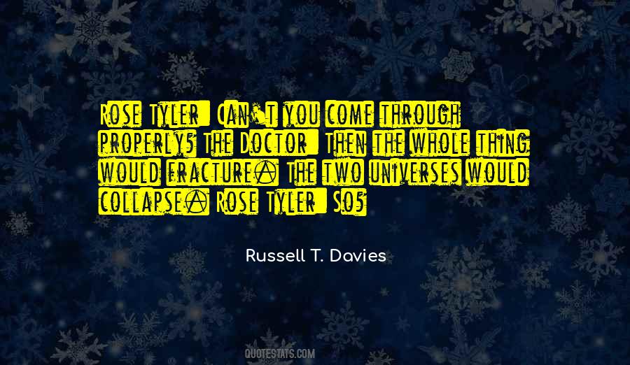 Russell T. Davies Quotes #1100220
