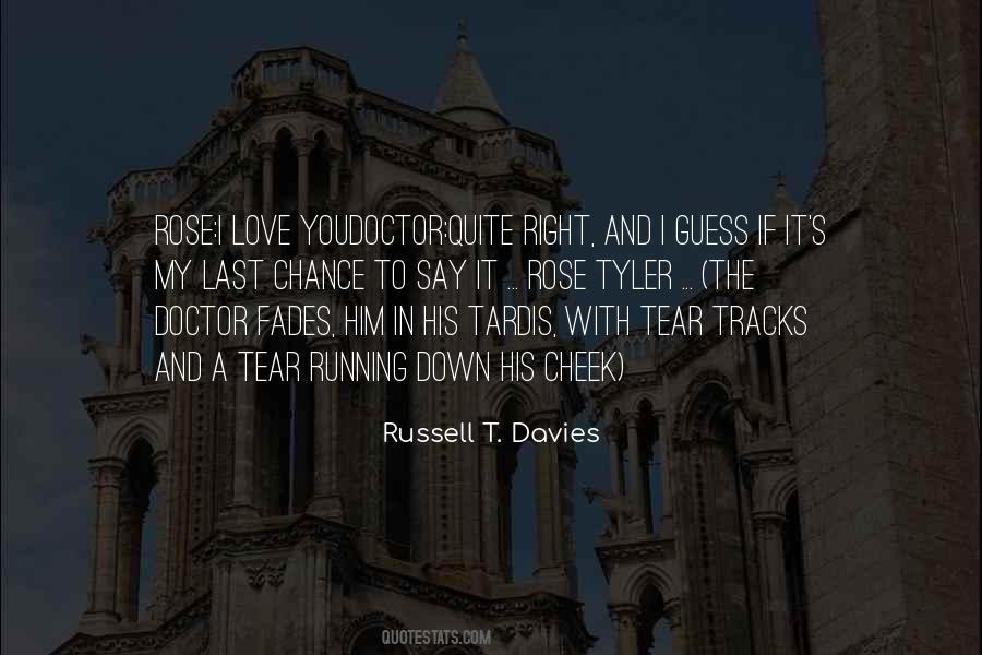 Russell T. Davies Quotes #1531789