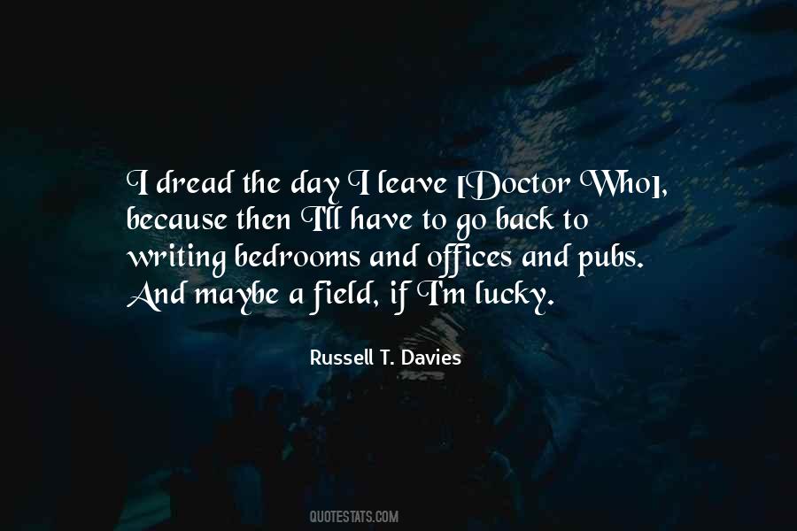 Russell T. Davies Quotes #1814357