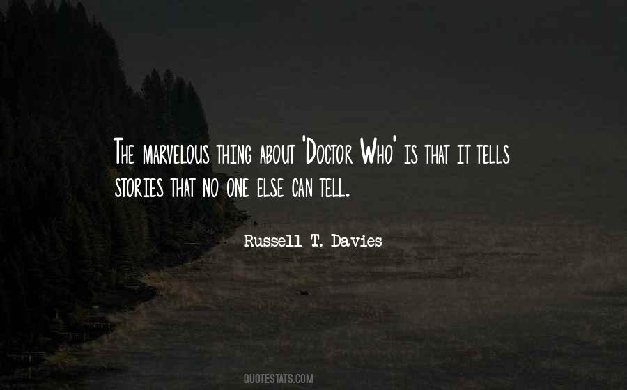 Russell T. Davies Quotes #6775