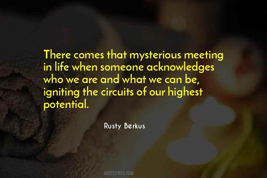 Rusty Berkus Quotes #1384435 Rusty Berkus Quotes #1384435
