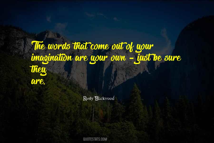 Rusty Blackwood Quotes #951370