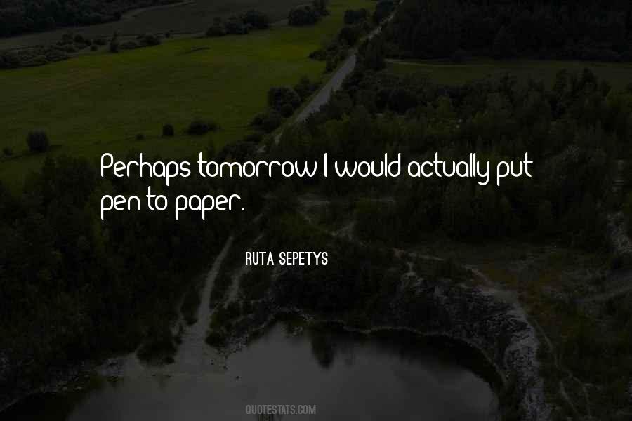 Ruta Sepetys Quotes #1487010