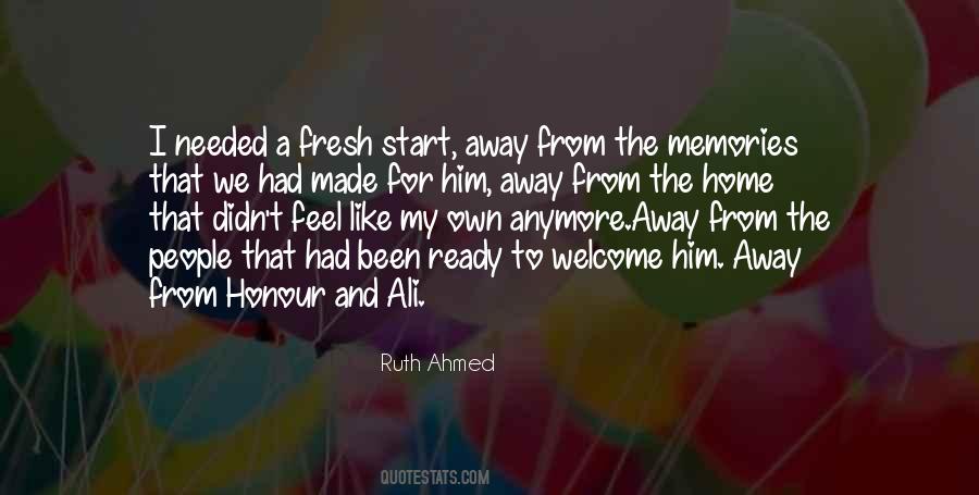 Ruth Ahmed Quotes #1602957