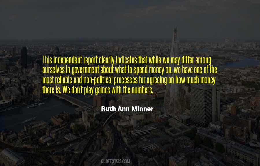 Ruth Ann Minner Quotes #559161