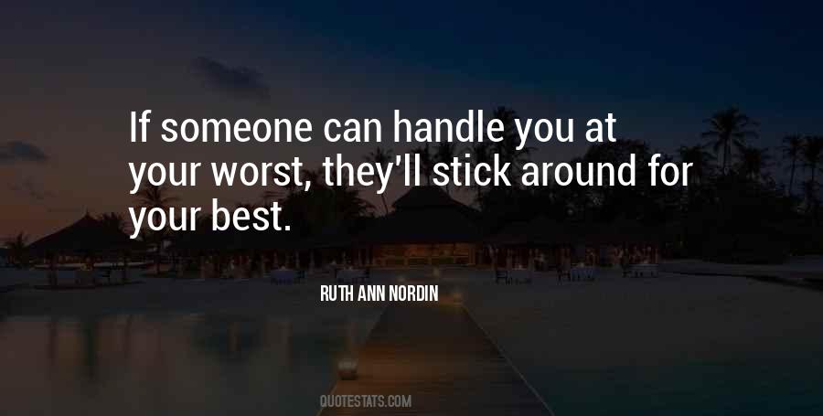 Ruth Ann Nordin Quotes #1443031