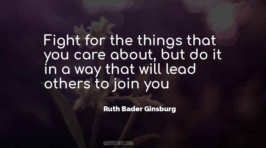 Ruth Bader Ginsburg Quotes #235148