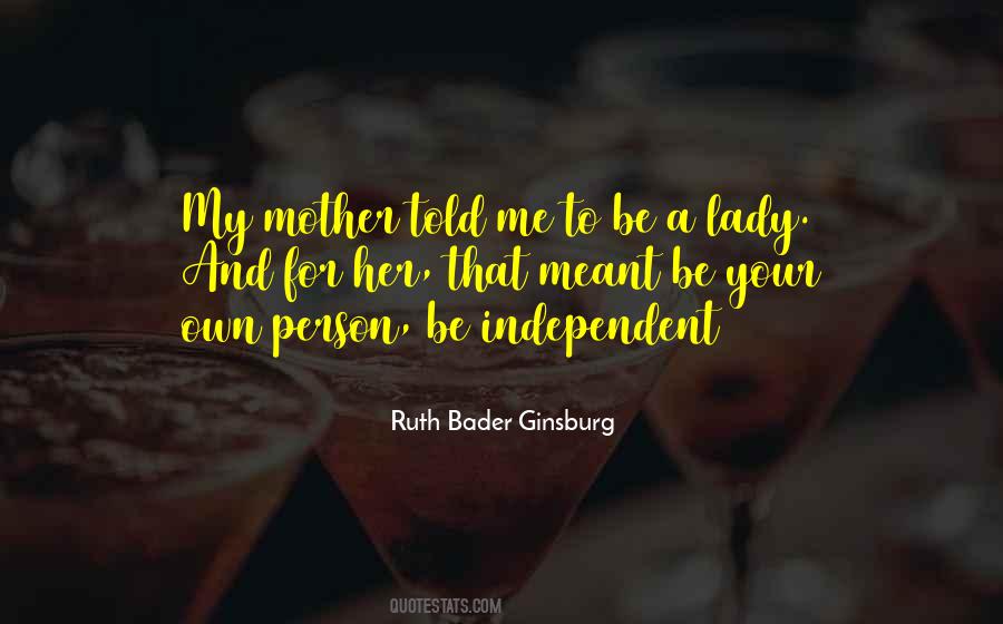 Ruth Bader Ginsburg Quotes #84901