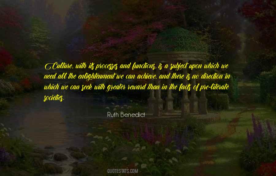 Ruth Benedict Quotes #1481113