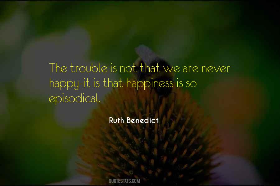 Ruth Benedict Quotes #183035