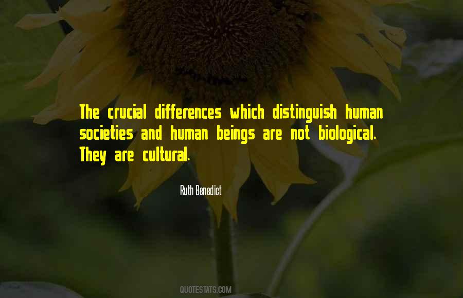 Ruth Benedict Quotes #190449
