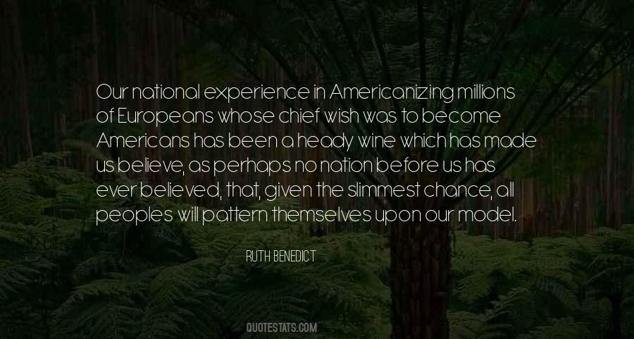 Ruth Benedict Quotes #290056