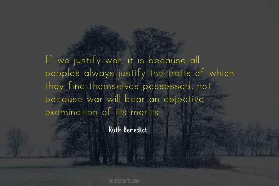 Ruth Benedict Quotes #438475