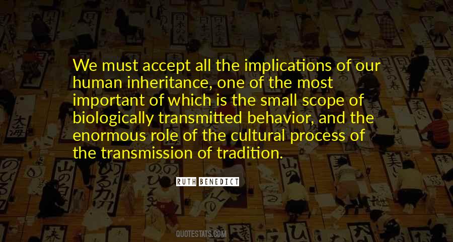 Ruth Benedict Quotes #496977