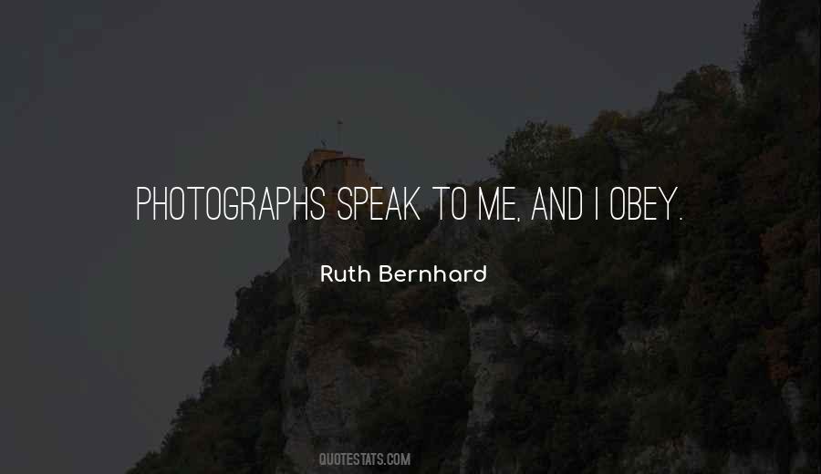 Ruth Bernhard Quotes #989897