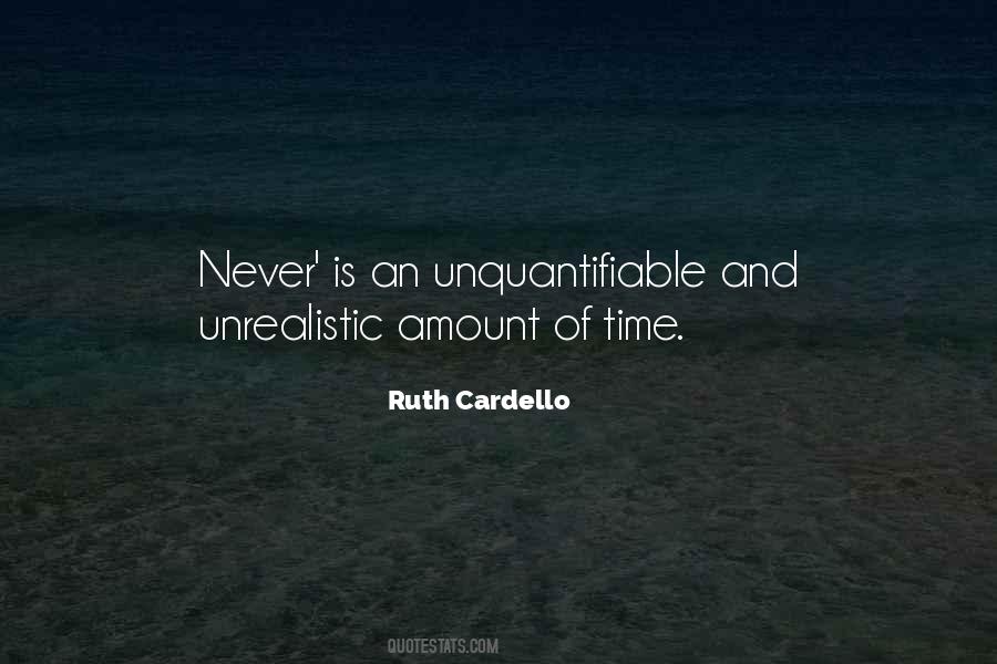 Ruth Cardello Quotes #29449