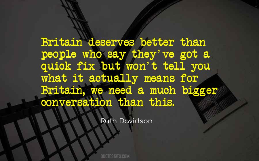 Ruth Davidson Quotes #396300