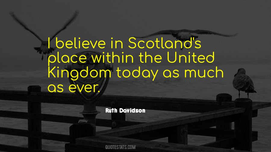 Ruth Davidson Quotes #99646