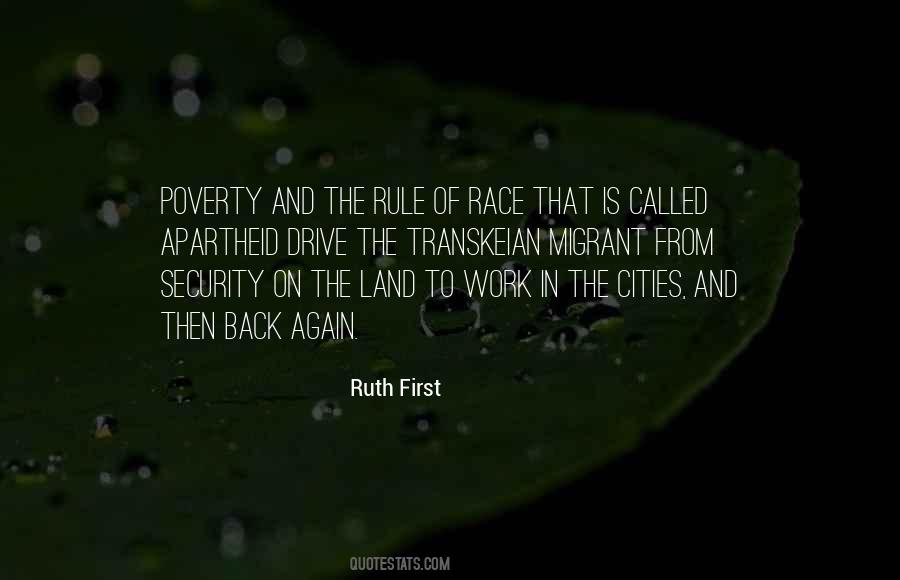 Ruth First Quotes #303947