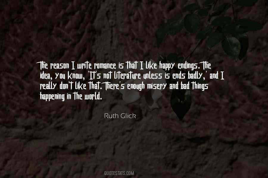 Ruth Glick Quotes #1817431