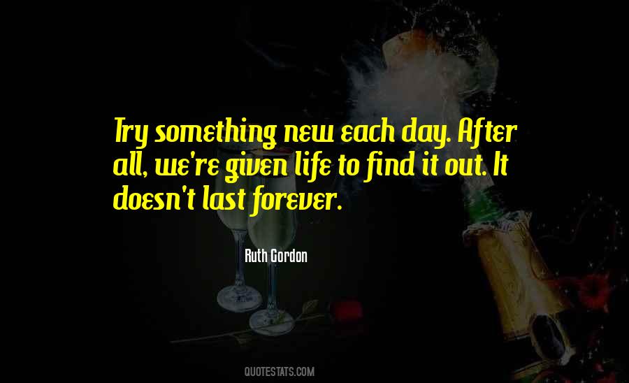 Ruth Gordon Quotes #254921