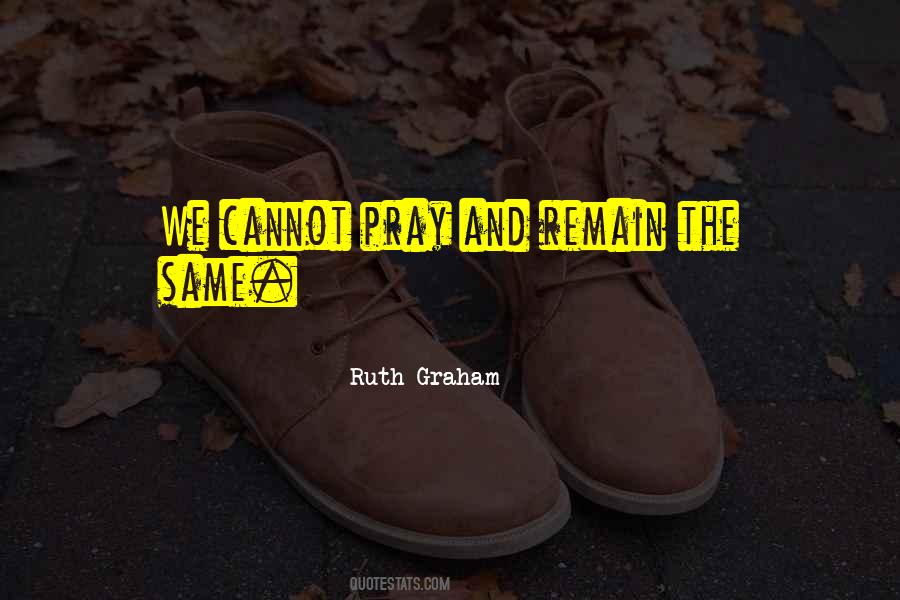 Ruth Graham Quotes #1697954