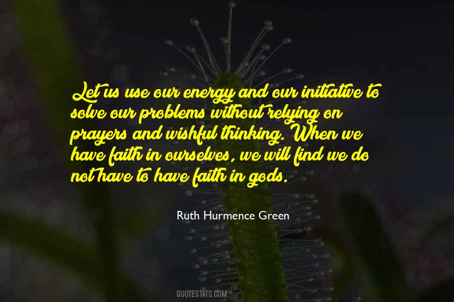 Ruth Hurmence Green Quotes #899909