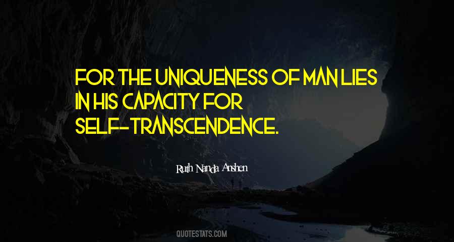 Ruth Nanda Anshen Quotes #1669888