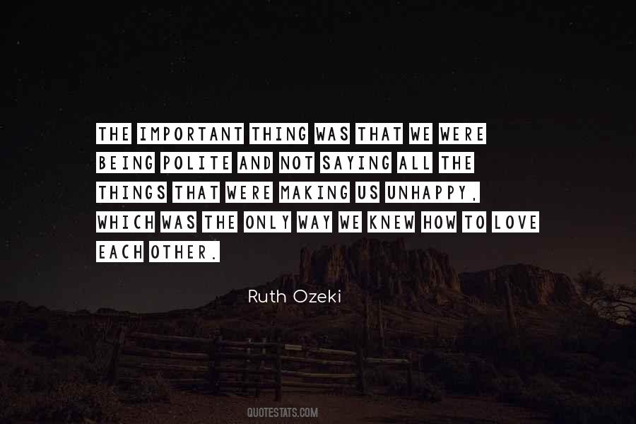 Ruth Ozeki Quotes #1357108