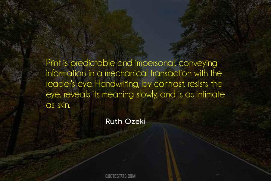 Ruth Ozeki Quotes #187777