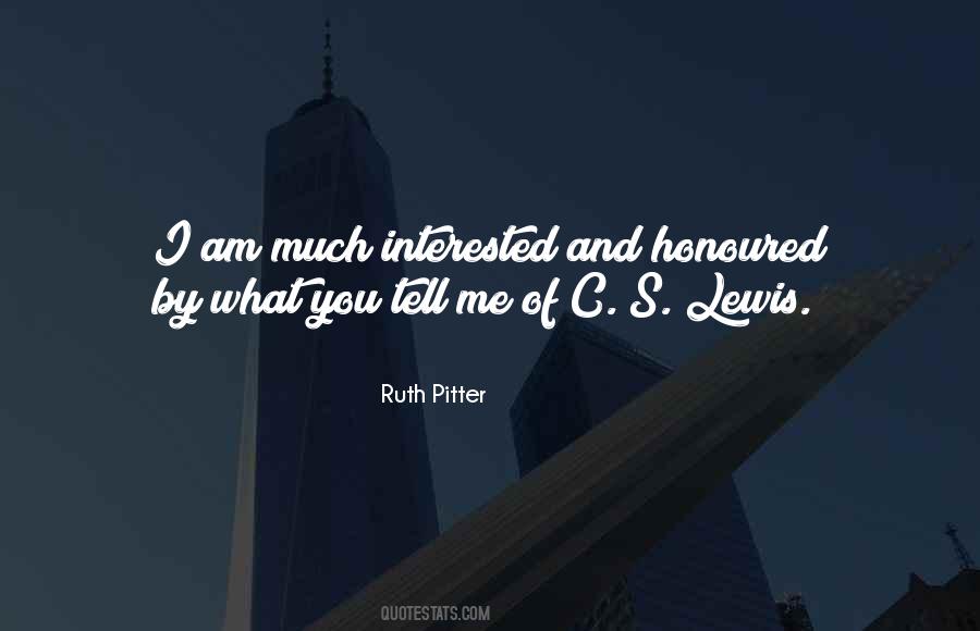 Ruth Pitter Quotes #1364922